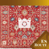 Handmade Afghan Sultani carpet - ENR309860
